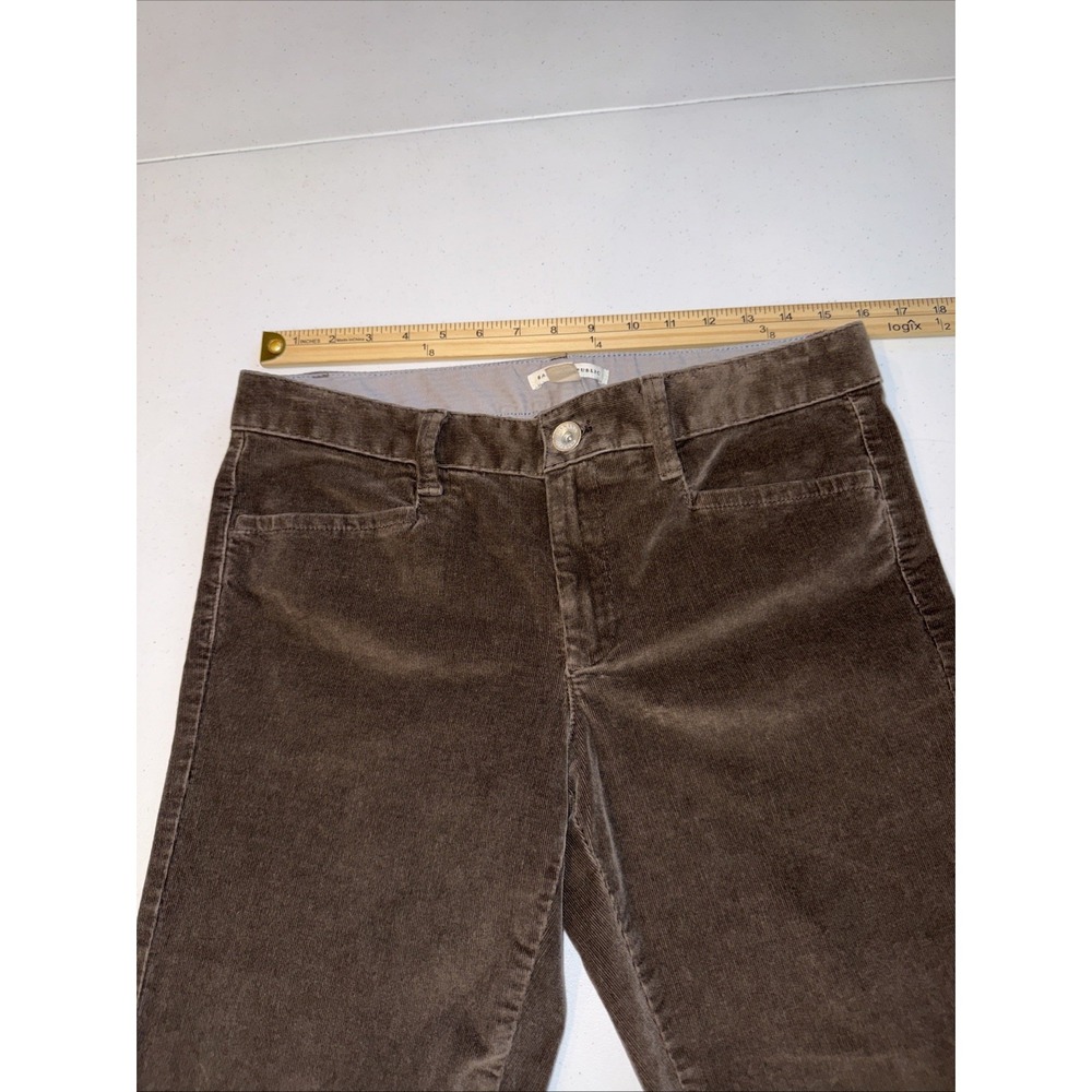 Banana Republic Flare Corduroy Pants Coastal Cottage Academia  Mid Rise Sz 28 /6 - Picture 7 of 11